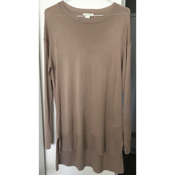 H&M- Beige Fine Knit Sweater - Picture 2 of 5